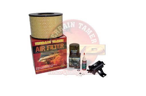 T/t Filt Kit L/cruiser Fzj70,75,80 1FZFE Eng 1/96- Aus Spec Fit For Landcruiser FZJ80, Landcruiser FZJ70, Landcruiser FZJ73 & Landcruiser FZJ75 - Terrain Tamer TFK17