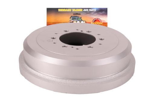 T/t Brake Drum Rear Fit For Hilux VZN130, Hilux VZN167, Hilux VZN172 & Hilux YN130 - Terrain Tamer 42431-35180TT