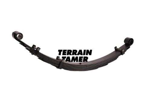 Leaf Spring Front Raised 50MM to 150KG with Bull Bar & Winch Fit For Landcruiser BJ70, Landcruiser BJ71, Landcruiser BJ73 & Landcruiser BJ74 - Terrain Tamer TLC013M