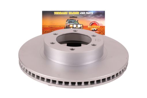 T/t Disc Rotor Front Fit For Prado GRJ120, Prado KDJ120, Prado KZJ120 & Prado RZJ120 - Terrain Tamer 43512-60150TT