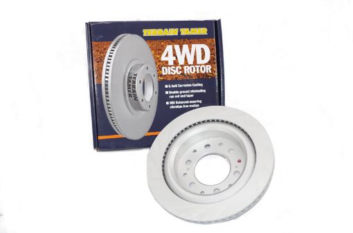 T/t Disc Rotor Rear Fit For Prado GDJ250, Prado TJA250, Prado TJH250 & 4 Runner TZNA50 - Terrain Tamer 42431-60350TT
