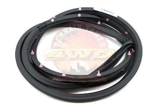 Door Seal Front L/H Fit For Landcruiser FZJ78, Landcruiser FZJ79, Landcruiser HDJ78 & Landcruiser HDJ79 - Terrain Tamer 67862-60110