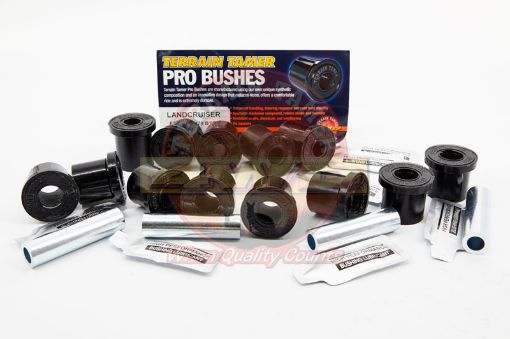 Kit Shackle Bush Pro Bush Synthetic Suits Genuine Pin Fit For Landcruiser VDJ79 - Terrain Tamer BK11P