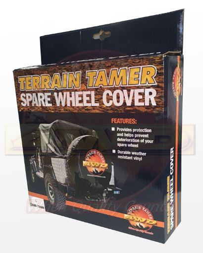 Spare Wheel Cover Extra Large (tyres 79cm/31"-85cm/33") - Terrain Tamer TTWCXL
