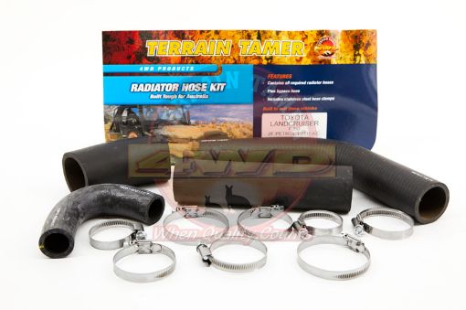 Radiator Hose Kit 2F Suits with A/c Fit For Landcruiser FJ60 - Terrain Tamer HK021