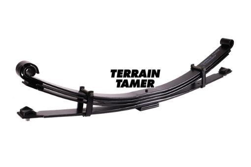 Parabolic Spring Rear Raised 50MM 400-700KG Fit For Landcruiser BJ43 - Terrain Tamer TLC003HDP