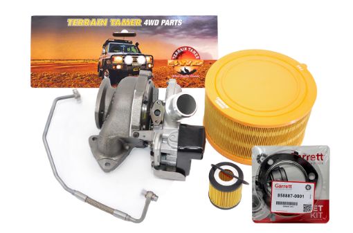 Terrain Tamer Turbo Kit P5AT 3.2l Includes Garret Turbo Fit For Ranger Px & BT50 Up – TTGTK005A - Terrain Tamer TTGTK005A