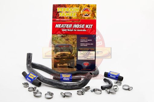 Heater Hose Kit Hdj78,hdj79 08/01- Fit For Landcruiser HDJ78 & Landcruiser HDJ79 - Terrain Tamer HHK012
