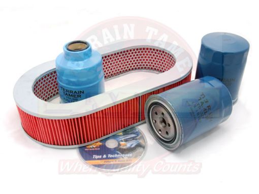 T/t Filter Kit Nissan Patrol Gu TD42 4.2l Non Turbo 5/98-03 Fit For Patrol Gu - Terrain Tamer NFK2