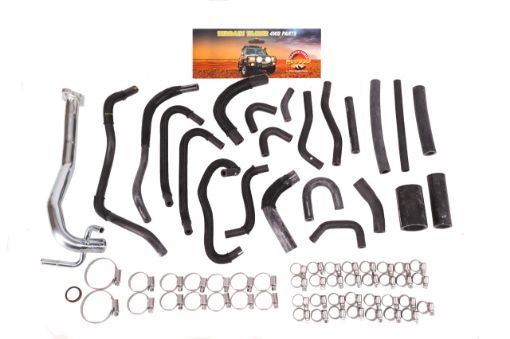 Engine Cooling Hose Kit Fit For Landcruiser VDJ76, Landcruiser VDJ78, Landcruiser VDJ79 & Landcruiser VDJ200 - Terrain Tamer ECHK2