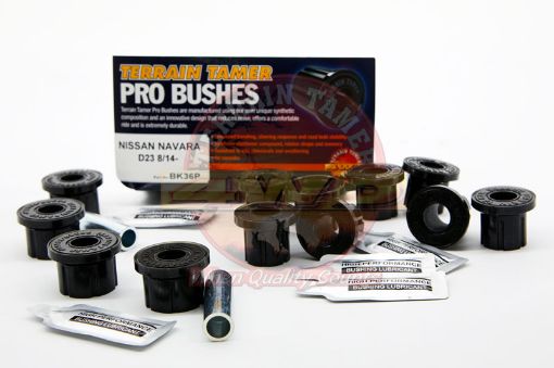 Kit Shackle Bush Probush Synthetic Fit For Navara 4WD D23/np300 - Terrain Tamer BK36P