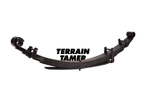 Leaf Spring Rear Raised 50MM to 200KG Passenger Side Rhd Veh Fit For Landcruiser GRJ71, Landcruiser HZJ71 & Landcruiser HZJ74 - Terrain Tamer TLC025PSHD