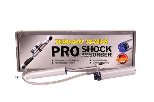 Shock Absorber Rear Pair Remote Res 8 Stage Adjustable Fit For Prado KZJ90, Prado KZJ95, Prado RZJ95 & Prado VZJ95 - Terrain Tamer TPS0030