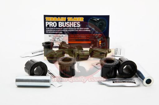 Kit Shackle Bush Pro Bush Synthetic Suits Tt Mit009c/hd Fit For Triton 4WD 4 Cyl. Ml/mn - Terrain Tamer BK33P