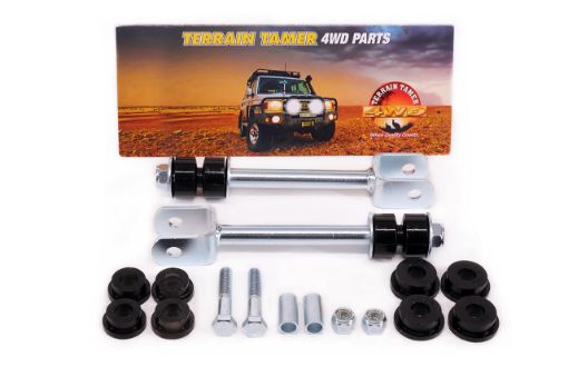 Tt Rear Swaybar Link Kit 20MM Extended Suit Raised Vehicles Fit For Landcruiser FZJ80, Landcruiser HDJ80, Landcruiser HZJ76 & Landcruiser HZJ78 - Terrain Tamer TTRSLK01