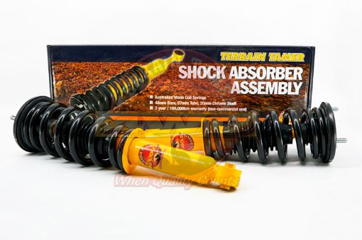 Coil Over Shock Pair Raised 35MM to 50KG Suits Triton Mq Mr Fit For Fullback, Triton Mq & Triton Mr - Terrain Tamer TTCSA-012