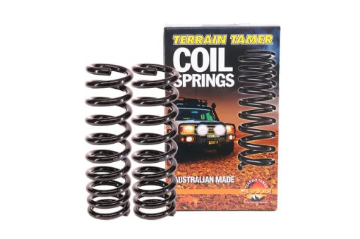 Coils Front Raised 30MM to 50KG Comfort Tapered Wire Fit For Navara Np300/d23 - Terrain Tamer TTCS-2421T