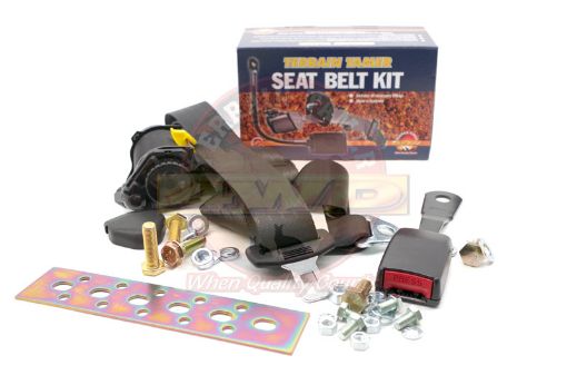 Seat Belt Front Passenger Side Bucket or 60/40 W/o Air Bag Fit For Landcruiser FZJ75, Landcruiser FZJ78, Landcruiser FZJ79 & Landcruiser FZJ80 - Terrain Tamer TTSB6303