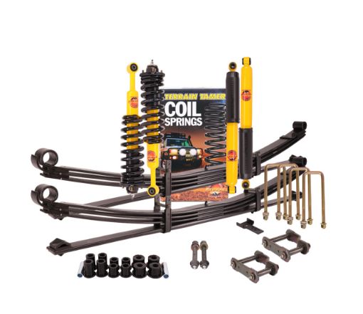 Suspension Kit GVM Upgrade Parabolic 3510KG Fit For Hilux Gun125/126 All & Hilux Kun125/126 All - Terrain Tamer SK081APGVM