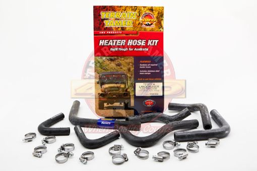 Heater Hose Kit HJ61 10/85-01/90 with Auto Trans Fit For Landcruiser HJ61 - Terrain Tamer HHK004