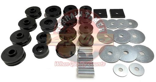 Pro Bush Body Mount Kit Terrain Tamer Fit For Landcruiser BJ46, Landcruiser FJ40, Landcruiser FJ45 & Landcruiser HJ45 - Terrain Tamer TTBMK40