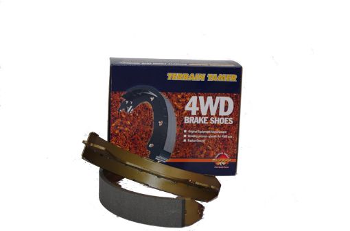 Brake Shoe Kit Rear Contains 4 Shoes Fit For Landcruiser LJ70, Landcruiser LJ72, Hilux KDN165 & Landcruiser LJ73 - Terrain Tamer 04495-35151TT