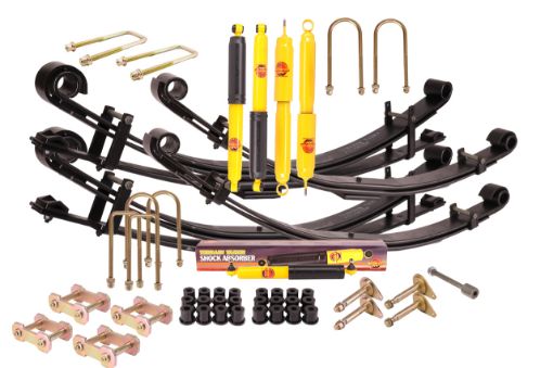 75 Series Landcruiser Suspension Upgrade Kit Fit For Landcruiser PZJ75, Landcruiser BJ75, Landcruiser FJ75 & Landcruiser FZJ75 - Terrain Tamer SK009