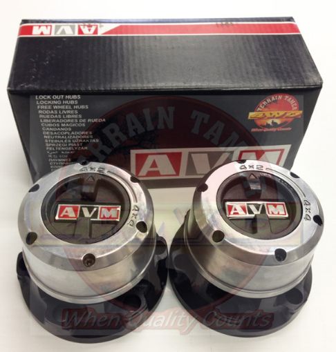 Avm F/w/hub 27 Spline 6 Bolt Fit For Jeepster C104 & Cj Universal - Terrain Tamer AVM402