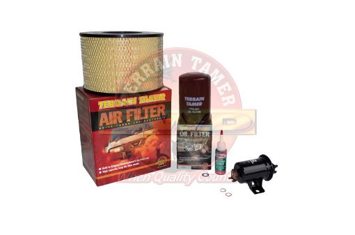 T/t Filt Kit L/cruiser Fzj70,75,80 1FZFE 1/90-4/96 Aus Spec Fit For Landcruiser FZJ80, Landcruiser FZJ70, Landcruiser FZJ73 & Landcruiser FZJ75 - Terrain Tamer TFK16