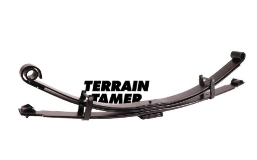 Leaf Spring Rear Parabolic Raised 50MM 0-400KG Fit For Landcruiser BJ43, Landcruiser BJ45, Landcruiser BJ46 & Landcruiser FJ45 - Terrain Tamer TLC006P