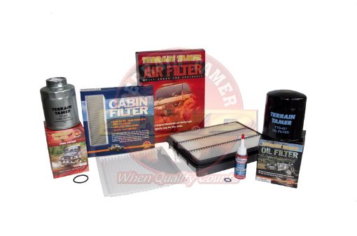 T/t Filter Kit Landcruiser Prado 3.0ltr Turbo Diesel Fit For Prado KDJ120 & Prado KZJ120 - Terrain Tamer TFK12