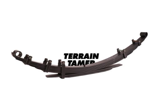 Leaf Spring Rear Raised 50MM to 300KG H/duty Passenger Side Fit For Patrol Gq/gu - Terrain Tamer NIS017PSHD