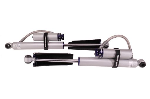 Shock Absorber Rear Pair Remote Res 8 Stage Adjust 50MM Lift Fit For Landcruiser FZJ78, Landcruiser FZJ79, Landcruiser GDJ76 & Landcruiser GDJ78 - Terrain Tamer TPS0032