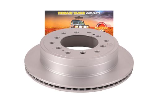T/t Disc Rotor Rear Fit For Landcruiser KZJ78, Landcruiser LJ70, Landcruiser LJ73 & Prado GRJ120 - Terrain Tamer 42431-60201TT