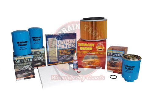 T/t Filter Kit TD42TI 4.2l Turbo Suits Intercooler 5/02- Fit For Patrol Gu - Terrain Tamer NFK4