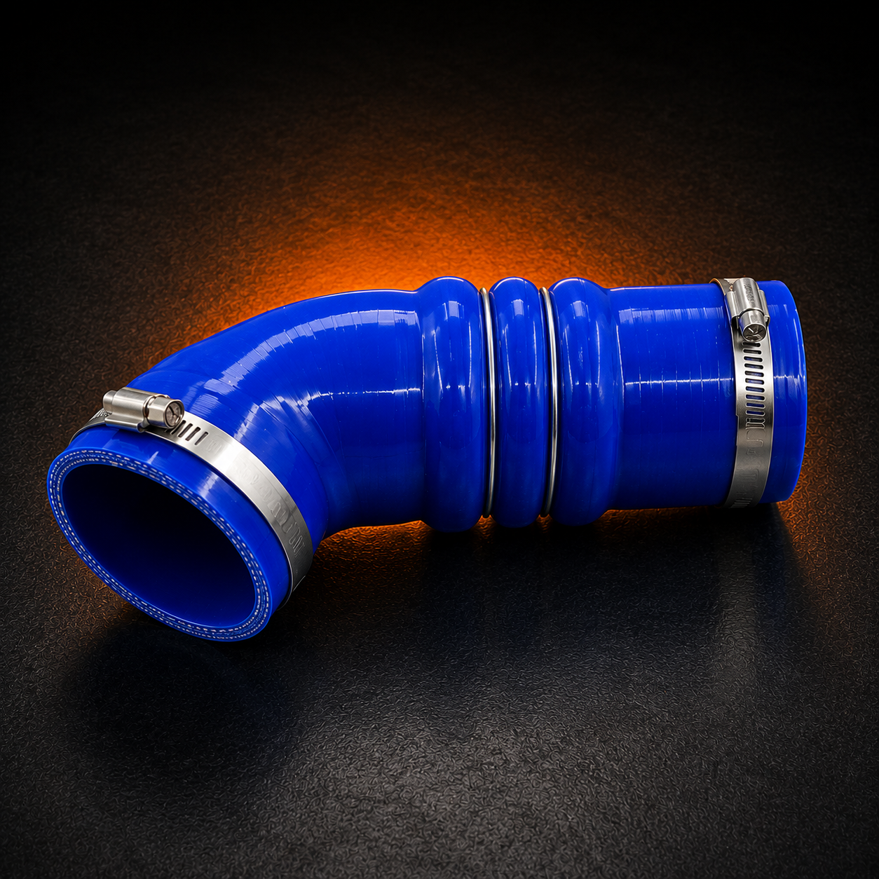 Upgrade Silicone Air Intake Hose Blue & Clamp Fit For Nissan Navara D23 NP300 2015-ON