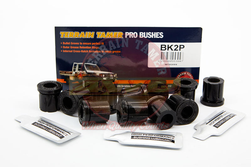 Kit Shackle Bush Pro Bush Synthetic Fit For Hilux LN40, Hilux LN46, Hilux LN55 & Hilux LN56
