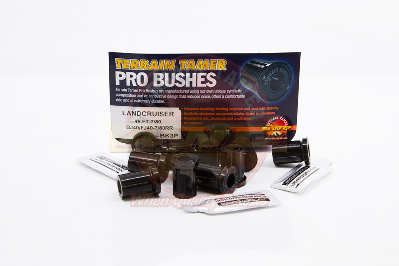 Kit Shackle Bush Pro Bush Synthetic Fit For Landcruiser FJ40, Landcruiser FJ45, Landcruiser HJ45 & Landcruiser BJ40