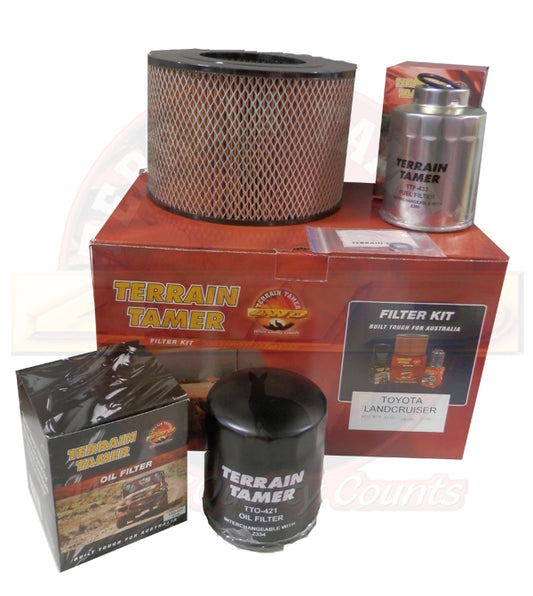 T/t Filter Kit L/c with Primary Fuel Filter Only Fit For Landcruiser HDJ78, Landcruiser HDJ79, Landcruiser HZJ74 & Landcruiser HZJ78