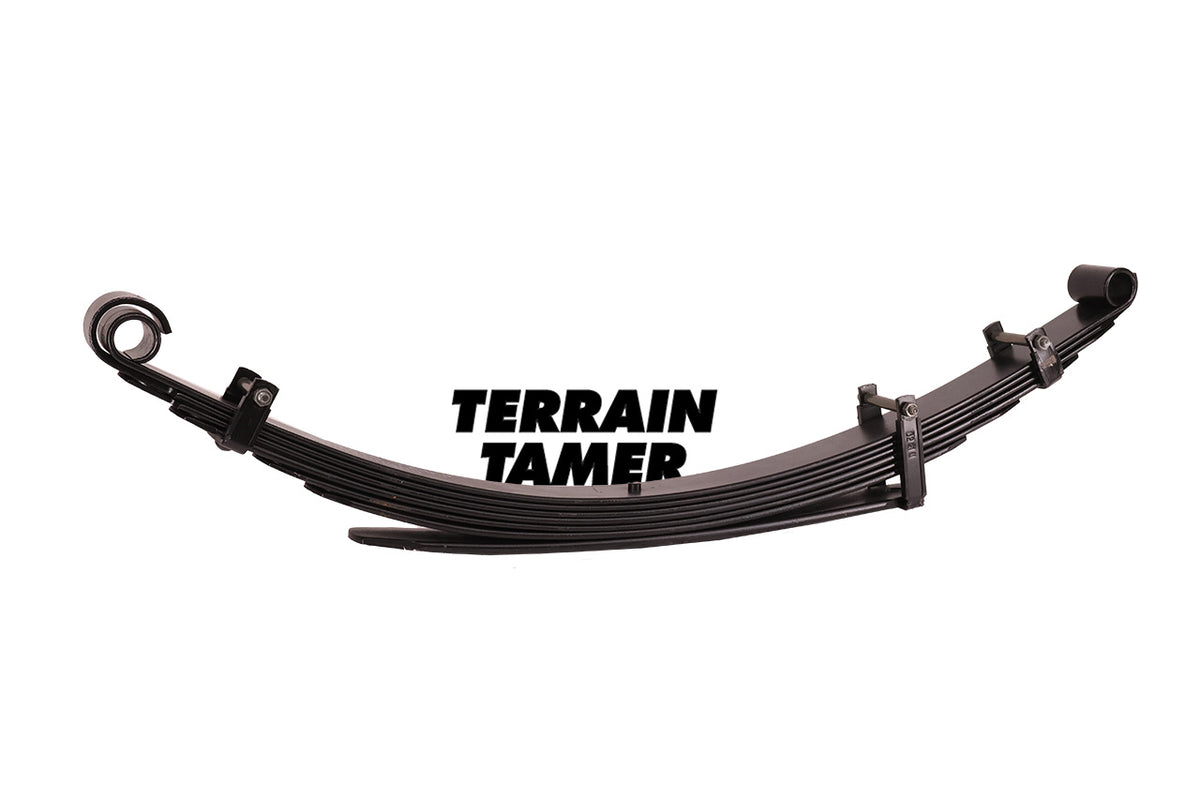 Leaf Spring Rear Raised 50MM to 275KG H/duty Drivers Side Fit For Landcruiser BJ60, Landcruiser BJ70, Landcruiser BJ73 & Landcruiser BJ74