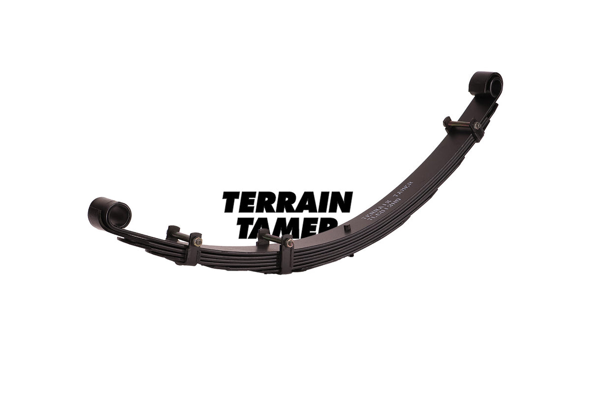 Leaf Spring Front Raised 50MM to 100KG with Bull Bar Fit For Landcruiser BJ70, Landcruiser BJ73, Landcruiser BJ74 & Landcruiser BJ75