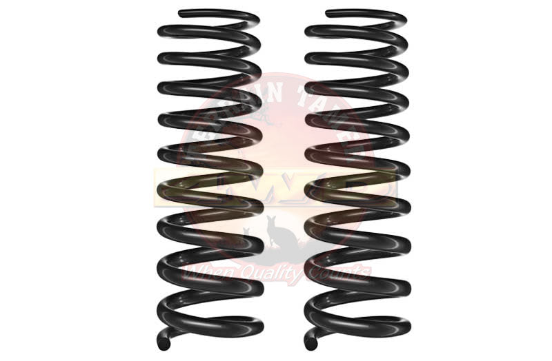 Coils Front Raised 50MM to 50KG with Bull Bar Tapered Wire Fit For Landcruiser Fj/fzj/hdj/hzj80, Landcruiser HDJ81 & Landcruiser Fzj/hzj105