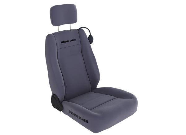 Terrain Tamer Compact Static Bucket Seat R/H Non Airbag Seat Fit For Landcruiser 80 Series, Landcruiser 100 Series, Hilux All & Landcruiser 45 Series