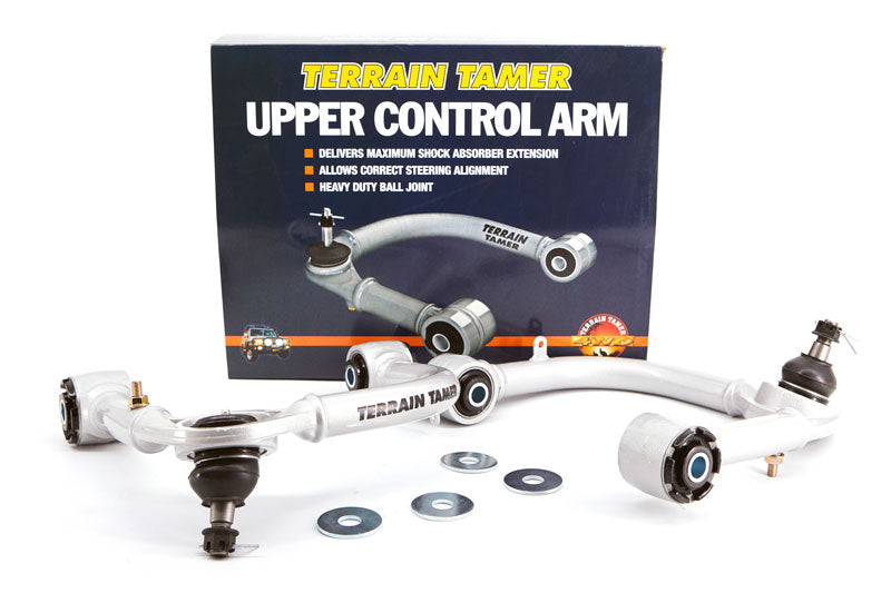 Tt Upper Control Arms L/H & R/H Pair with Giro Bush 2"raised Fit For Hilux GUN236, Hilux KUN25, Hilux KUN26 & Hilux TGN226