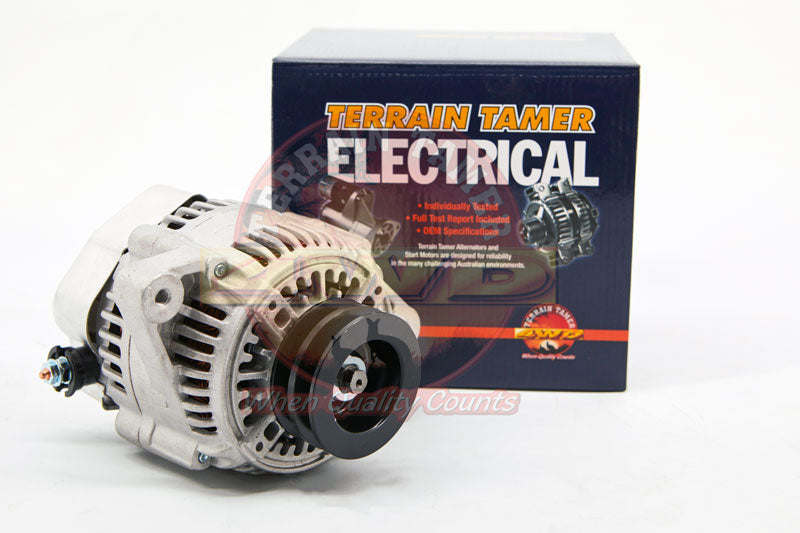 Alternator 12V 80A May Need SA326 Plug Adapter Round to Oval Fit For Toyota HDJ80, Toyota HDJ81, Toyota HZJ70 & Toyota HZJ73
