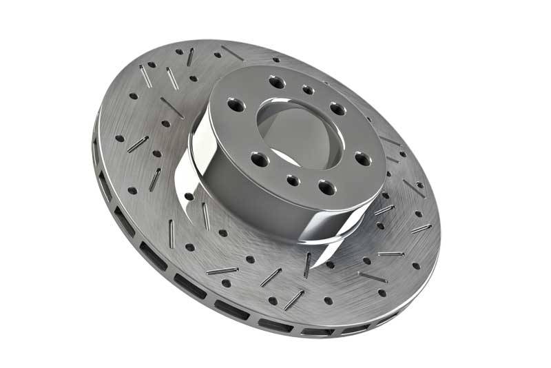 T/t Dimpled & Slotted Disc Rotor Front Fit For Landcruiser HJ47, Landcruiser HJ60, Landcruiser HJ61 & Landcruiser HJ75
