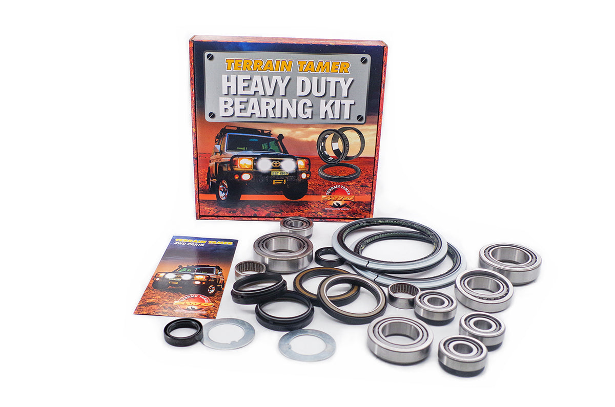 Repair Kit Steering Knuckle & with HD Wheel Bearings & Seals Fit For Patrol Y61 Gu