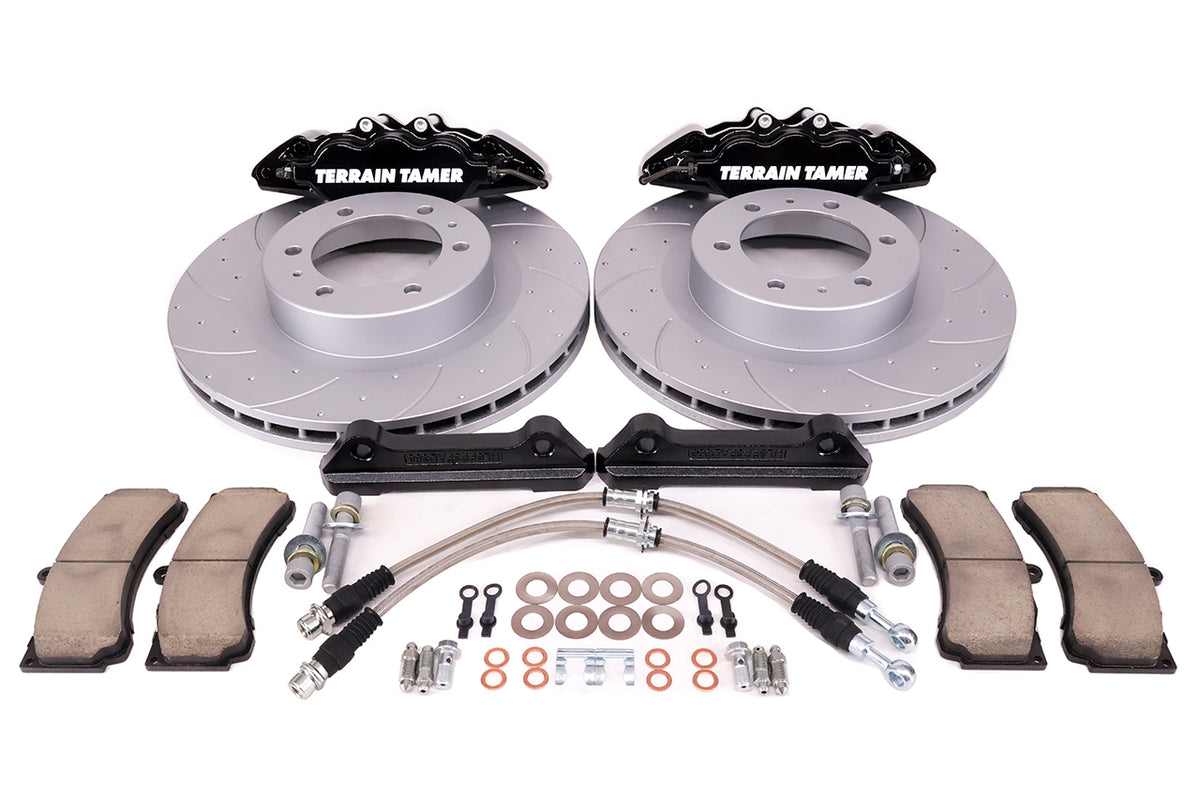 Tt Extreme Brake Kit 6 Pot Front Fit For Hilux GUN125 & Colorado RG3
