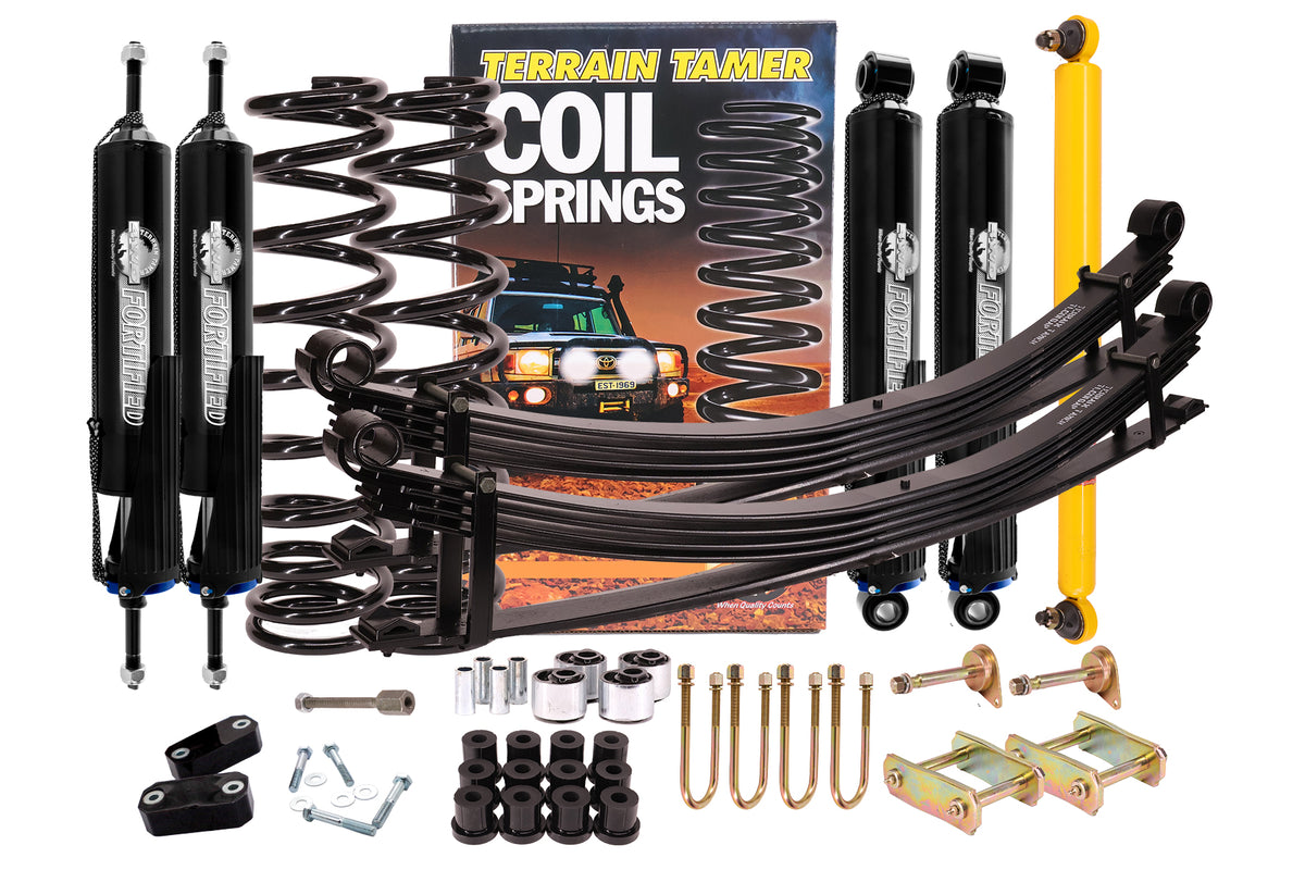 79 Series Landcruiser Fortified Suspension Kit Fit For Landcruiser VDJ78, Landcruiser VDJ79, Landcruiser FZJ78 & Landcruiser FZJ79