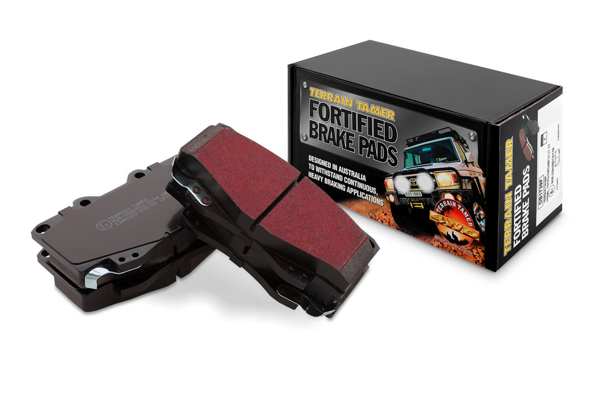 Tt Fortified Brake Pads Front Without Vsc 297MM Dia Disc Fit For Hilux GGN25, Hilux KUN25 & Hilux KUN26